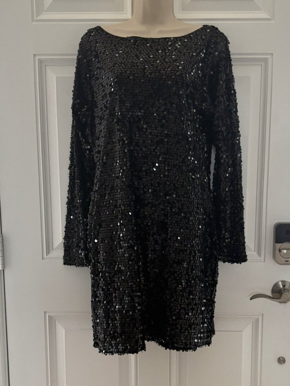 NWT Black Sequin Dress by Sparkle Season Next
